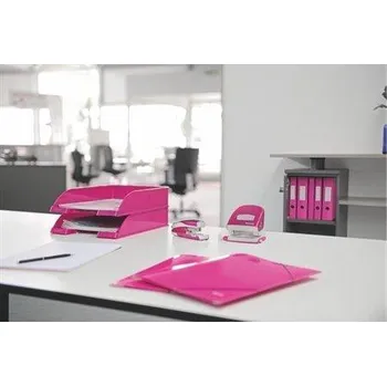 Archivační box Odkladač "Wow", bílý, metalický, plastový, LEITZ