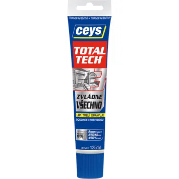 Průmyslové lepidlo CEYS - TOTAL-TECH express transparent 125 ml tuba