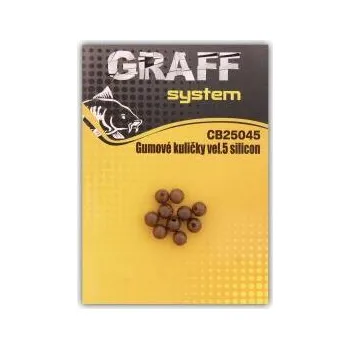 Graff System Silikonové kuličky (stopery) vel. 6