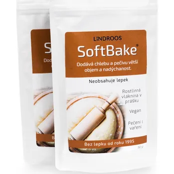LiNDROOS SoftBake kypřící rostlinná vláknina v prášku 150g