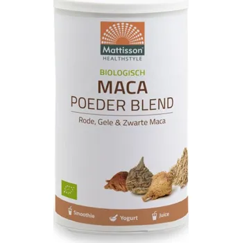 Mattisson BIO směs Maca - červená, žlutá a černá - 300 g