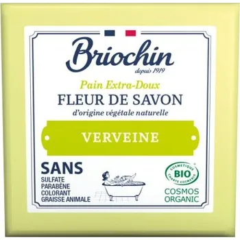 Mýdlo Briochin Fleur de savon Tuhé mýdlo MINI - mléko a verbena, 50g WER00072