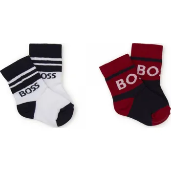Pánské ponožky BOSS - dětské bílé ponožky vel. 15