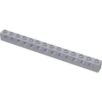 Stavebnice LEGO 32018 Light Bluish Gray Brick 1 x 14 with Holes (Světle modrošedá cihla 1 x 14 s otvory)