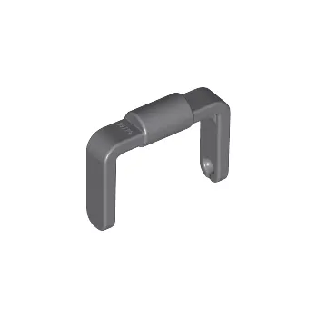 95344 Dark Bluish Gray Bucket Handle / Scooter Stand (Tmavě modrošedá rukojeť kbelíku / stojan na koloběžku)