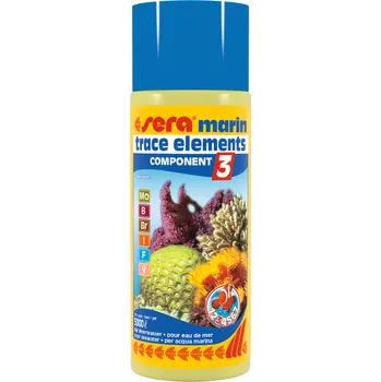 Sera marin COMPONENT 3 trace elements Anionics 500ml (Sera marin COMPONENT 3 stopové prvky aniony na 5.000 litrů vody)