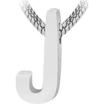 Přívěsek Šperky4U Navlékací ocelový přívěsek iniciála - písmeno - PP-1006-J