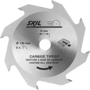 Pilový kotouč Karbidový pilový kotouč (Ø 130 mm, 8 zubů) SKIL 386587