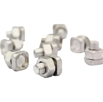 Šrouby a matice Vitavia čtvercové eloxovaný hliník balení 10 ks