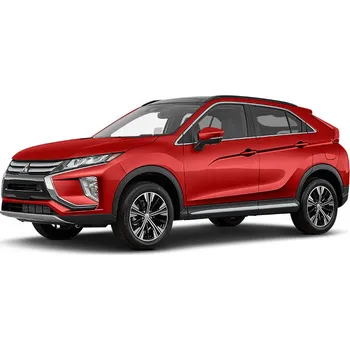 Nosič kol Příčníky Modula Oval Bar Closed Rail Black Mitsubishi Eclipse Cross 2018- s integrovanými podélníky