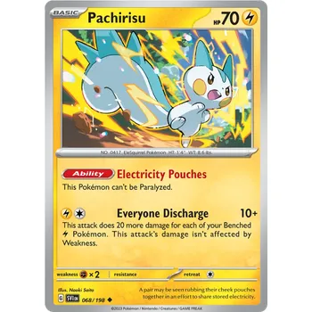 Karetní hra Pokémon TCG Pachirisu 068/198