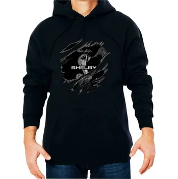 Pánská mikina Ford Shelby Cobra Pánska Mikina Černá XL