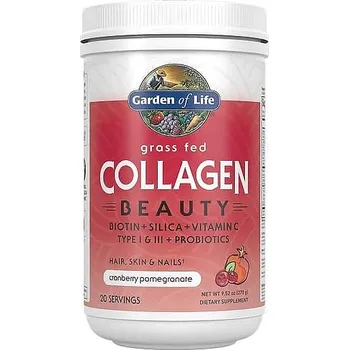 Kloubní výživa Garden of life Garden of Life Collagen Beauty - brusinka a granátové jablko - Kolagen 270g.