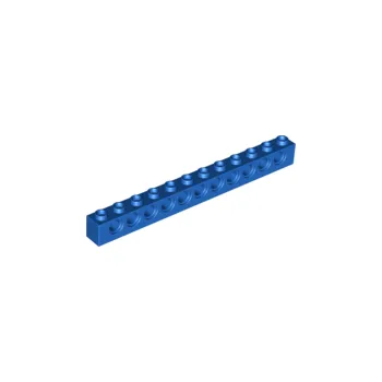 Stavebnice LEGO 3895 Blue Brick 1 x 12 with Holes (Modrá cihla 1 x 12 s otvory)