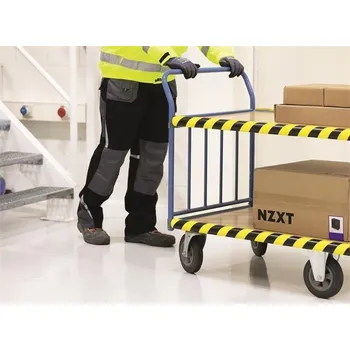 Stavební profil Ochranný profil potrubí "P30", žlutá-černá, DURABLE 1115130