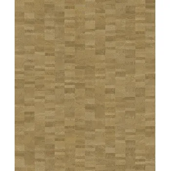 Tapeta Hnědo-béžová geometrická vliesová tapeta na zeď, SPI201, Spirit of Nature, Khroma by Masureel