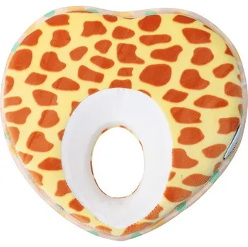 Příslušenství pro dětskou postel a kolébku Polštářek pro miminko TopQ Srdíčko žluté