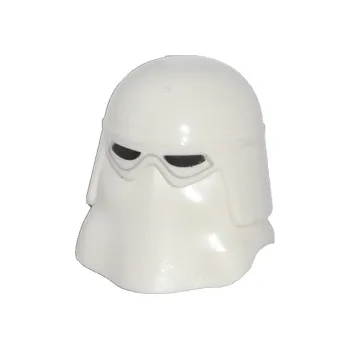 Helma na motorku 16501pb01 White Helmet SW Snowtrooper with Black Eye Holes Pattern (Bílá helma SW Snowtrooper s černým vzorem očí)