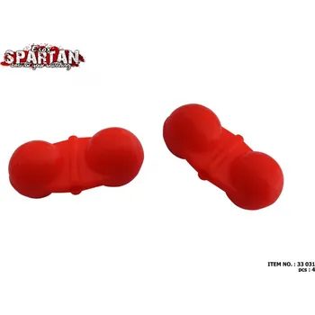 Rybářský háček ESOX Spartan chrastítka Plastic RED Soundballs