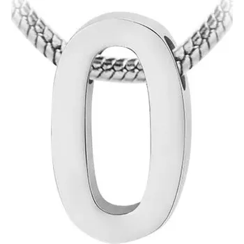 Šperk Šperky4U Navlékací ocelový přívěsek iniciála - písmeno - PP-1006-O