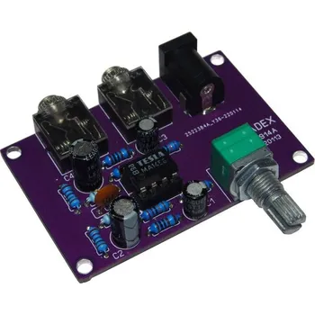 Elektronická stavebnice Zesilovač pro sluchátka v.2 stavebnice W914