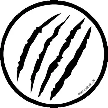 Samolepicí dekorace na vozidlo Samolepka na auto DRÁPKY