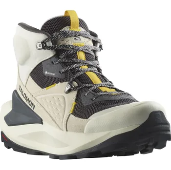 Pánská treková obuv Salomon Pánské turistické boty ELIXIR MID GTX EU 44 ⅔, Vanila Ice/ Phantom/ Lemon