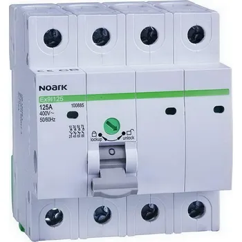 vypínač Instalační vypínač NOARK 100882 EX9I125 šířka 4 moduly, 4pól, 63A