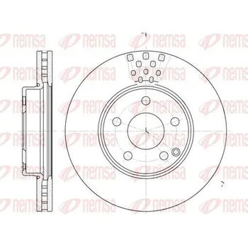 Brzdový kotouč Brzdový kotouč REMSA 6676.10