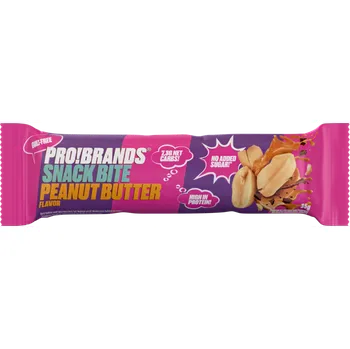 PROBRANDS SNACKBITE- arašídové máslo, 35g