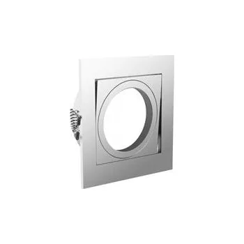 Svítidlo GTV VILA stropní bodové svítidlo, otočné, IP20, čtvercové, chrom