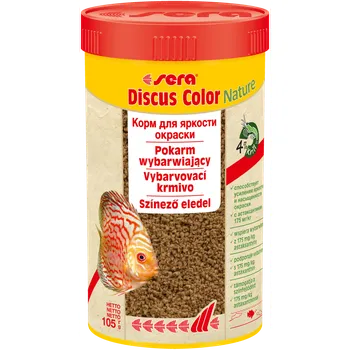 Krmivo pro rybičky Sera Discus Color Granules 250ml (Sera Discus Color Nature 250ml)