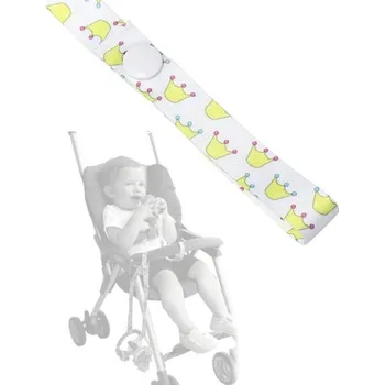 Popruh proti padání hraček z kočárku TopQ Korunky
