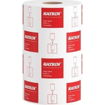 Papírový ručník Ručník v roli Katrin S2, bílý, 75 m, 12 kusů.