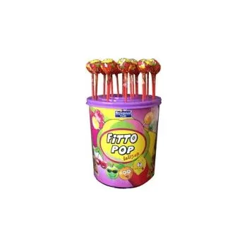 Bonbon Fitto pop fruit mix 10g - lízátka