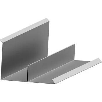 Lemování zdi (s vodní drážkou) -RŠ 410 Barva: Antracit