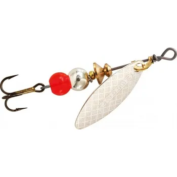 Umělá nástraha Mepps třpytka Aglia Long stříbrná perleť velikost 0