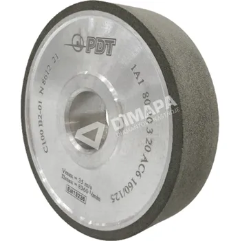 Příslušenství k brusce Diamantový brusný kotouč nástrojový obvodový 1A1 D50 T16 X3 H16 - PDT Zrnitost: U.S. ANSI #320 // FEPA D54 // Ukraine DSTU 50/40