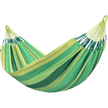 Houpací síť La Siesta Houpací síť MODESTA DOUBLE STRIPES - jungle, 100 % organická bavlna