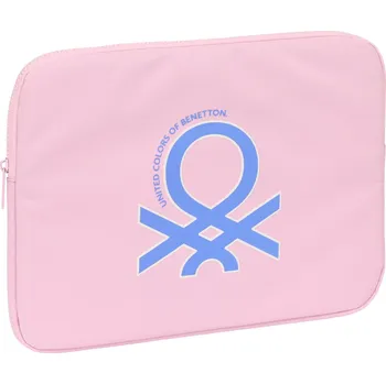 Penál Pouzdro na notebook 14" Benetton Pink Růžová (34 x 25 x 2 cm)