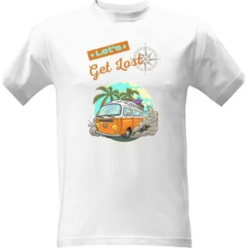 Tričko s potiskem Let´s Get Lost pánské