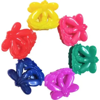 VÝPRODEJ: Jza dětské kolíčky do vlasů s motivem vážky - mix barev, 6ks (šířka 2,5 cm)