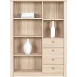 Kombinovaný regál Finezja F11 - dub sonoma