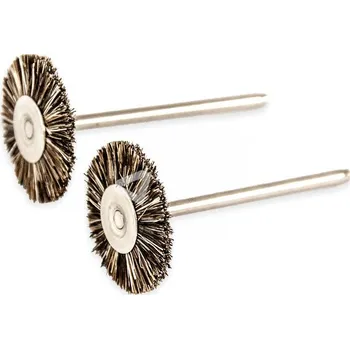 leštička Leštící kartáček - kotouč, středně tvrdý (hnědý) 5ks