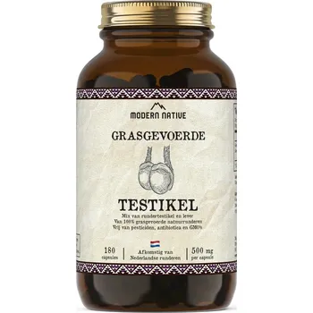 Podpora plodnosti Modern Native | Grass-fed hovězí býčí žlázy s játry - 180 ks vitalita • energie • mužská kondice • hormonální rovnováha • regenerace