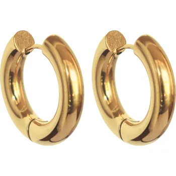 Náušnice ORNAMENTI Pozlacené náušnice Large Hoops gold