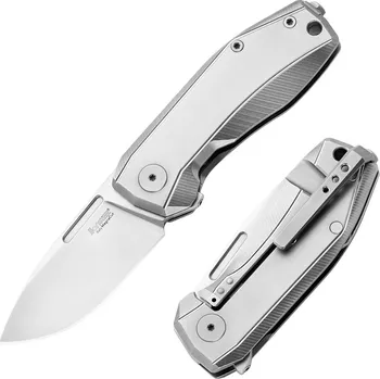 kapesní nůž Zavírací nůž Lionsteel Nano - Grey titanium
