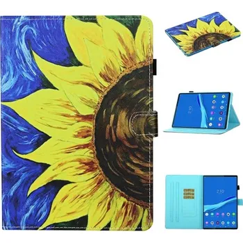 Příslušenství pro tablet VSECHNONAMOBIL 23595 ART Zaklápací kryt Lenovo Tab M10 Plus (TB-X606F / TB-X606L / ZA5T0081CZ / ZA5V0206CZ) SUNFLOWER