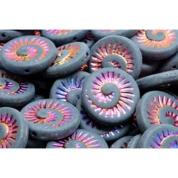 Korálek Korálky Fossil Shell č.3808 (18x18mm)