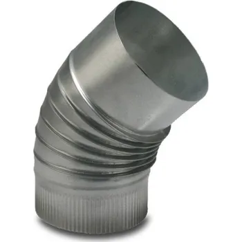 Kouřovod Kouřovod obloukový pro topidla IDE/IDS Trotec - 45°, Ø 150 mm